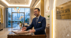 Male Spa Receptionist in Dubai
