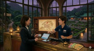 Receptionist job in Hong Kong